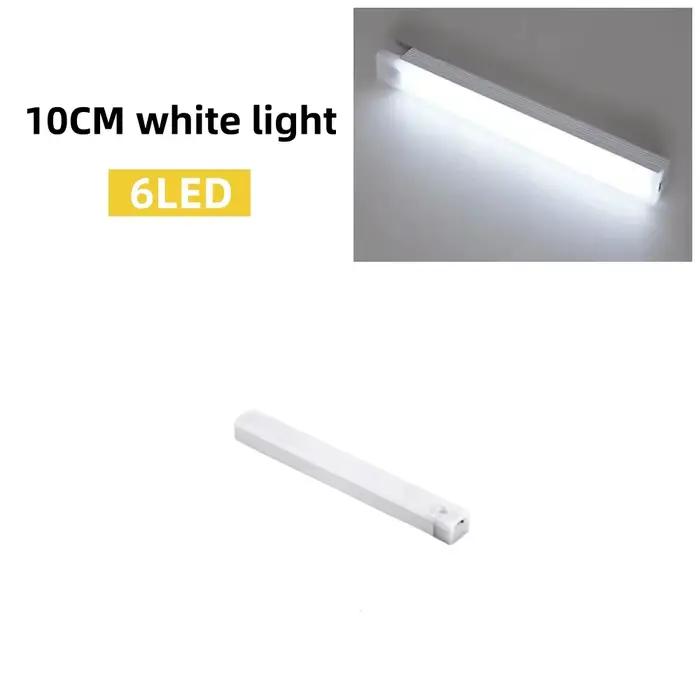 LED détecteur de mouvement lumière sans fil LED veilleuse Type C lumière Rechargeable armoire armoir