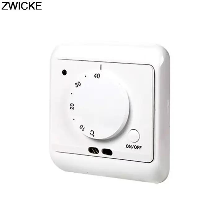Panneau de Thermostat Manuel et Mécanique pour Chauffage au Sol Électrique, Joli