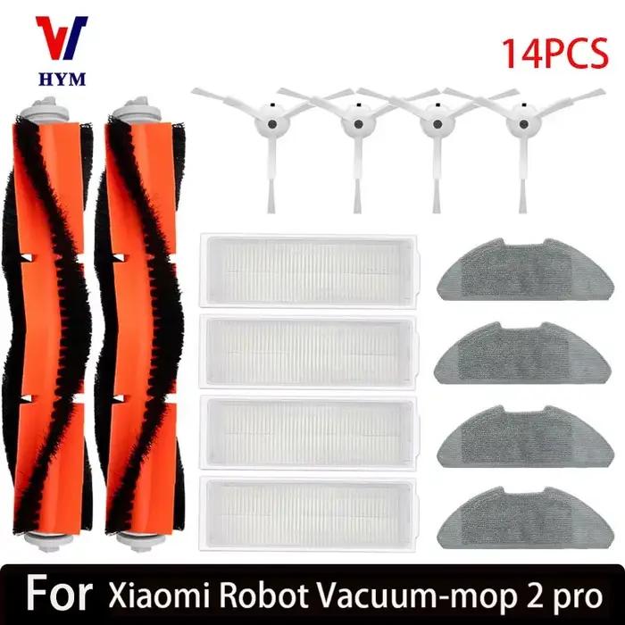 Pour Xiaomi Mi Robot aspirateur-vadrouille 2 Pro/Lite MJST1SHW MJSTL filtre Hepa vadrouille tissu br