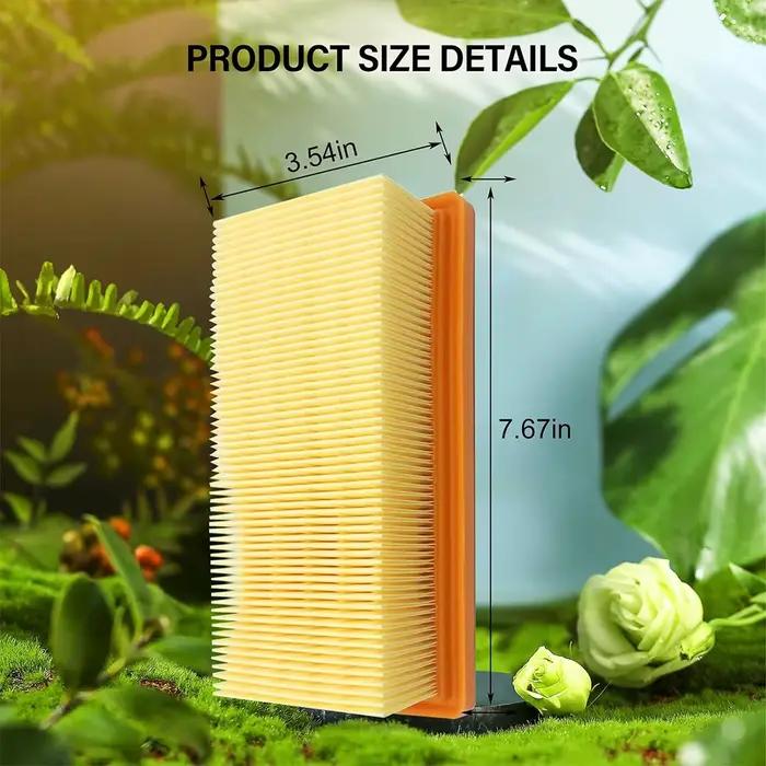 Filtre pour batterie Kärcher AD2/AD2/AD2/AD3/AD3 Premium/AD4/AD4 Premium/AD3.200/AD3.000, remplaceme
