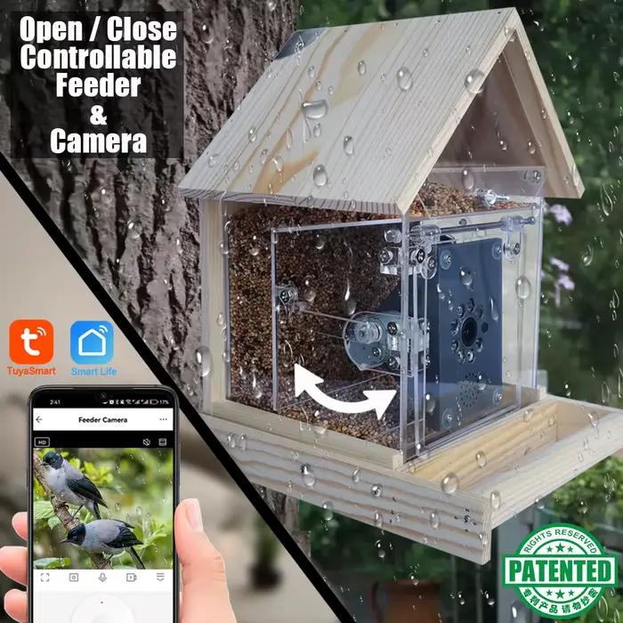 Mangeoire à oiseaux Tuya avec caméra