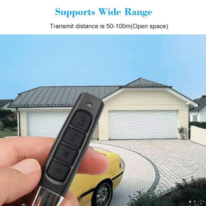 Ouvre-porte de Garage télécommandé 433MHZ 433.92mhz