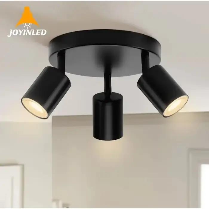Plafonnier LED GU10 avec 1/2/3/4 Têtes