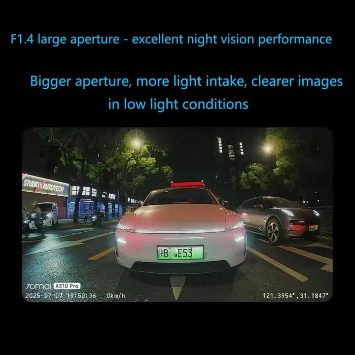 Caméra Arrière 70mai RC23 HD 1080P Sony IMX662 Avec Grand Angle 140° Pour Voiture Occasions Routières Sécurité Conduite Confort Visibilité Clarté Image