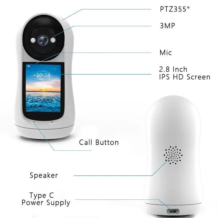 Caméra de surveillance intelligente Icsee