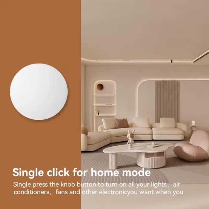 Interrupteurs à bouton sans fil intelligents Zigbee pour l'application Tuya Smart Life