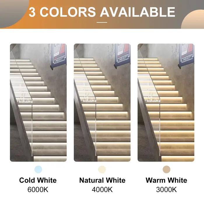 Bande lumineuse LED pour escaliers