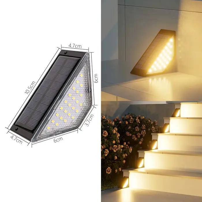 Lampes solaires d'extérieur pour escaliers