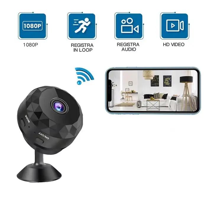 Mini caméra de surveillance IP WiFi HD 1080p A9