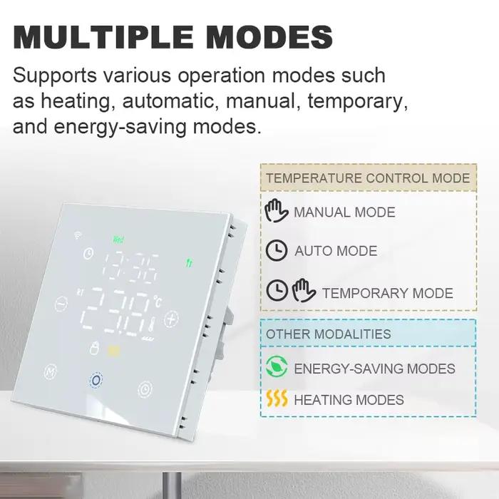 Smart WiFi pour l'eau et le chauffage au sol électrique