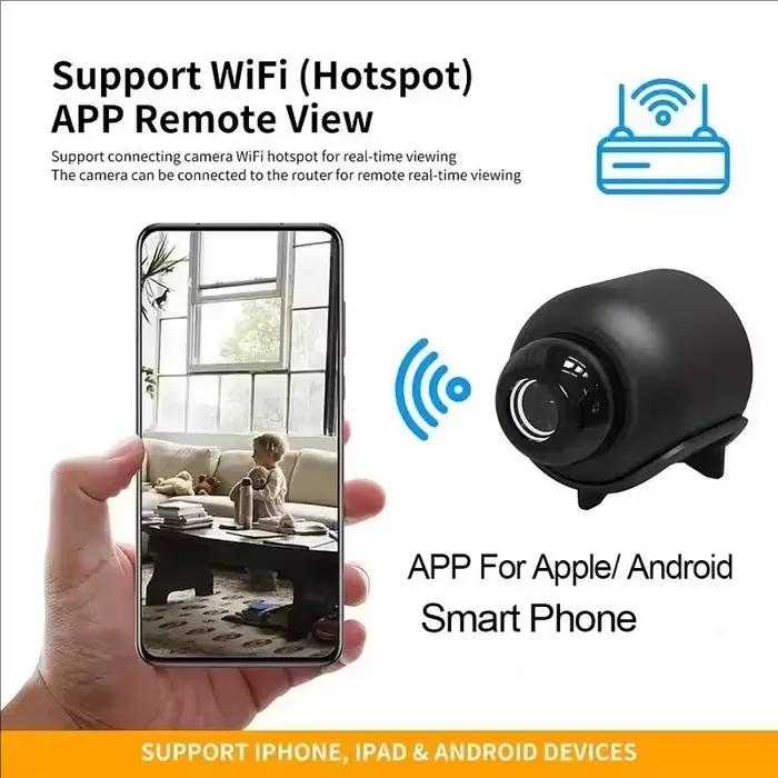 Mini caméra X5 1080P HD Wifi sans fil
