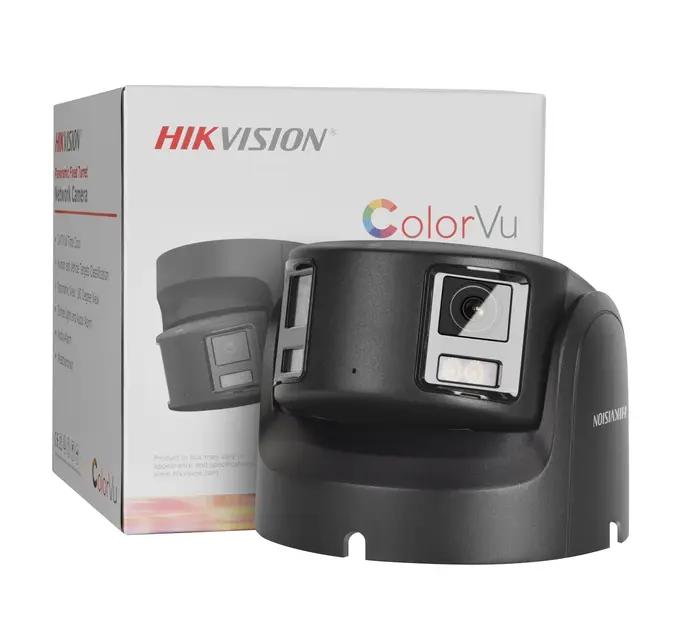 Hikvision-Caméra IP 8MP Guardian TurnVu Tourelle DS-2CD2387G2P-LSU/SL 4K Sécurité Double Objectif document Nuit Micro Intégré Haut-Parleur