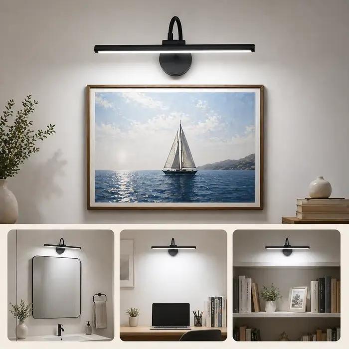 Lampe à LED sans fil pour tableau avec télécommande