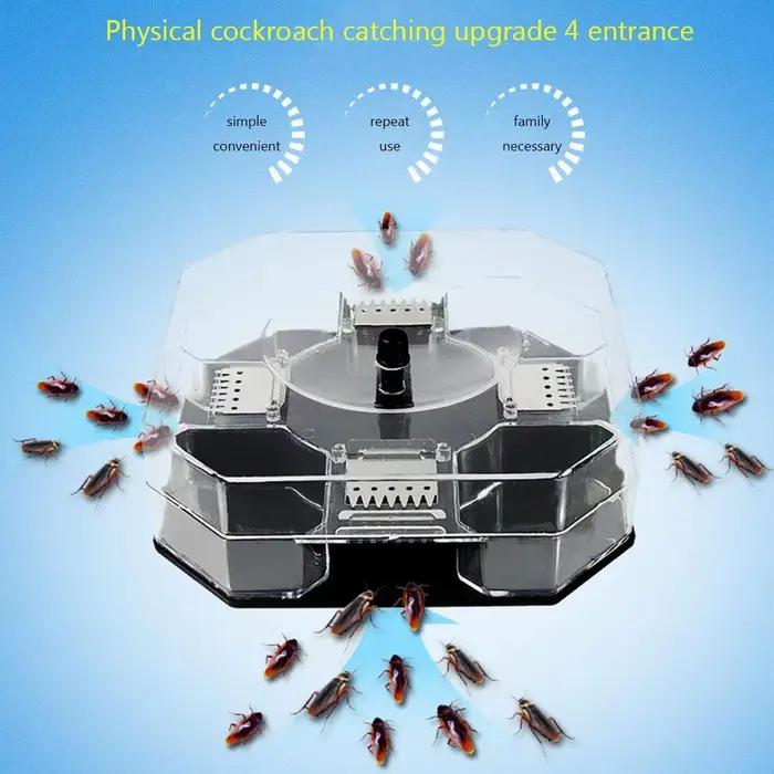 Piège réutilisable anti-cafards et insectes domestiques