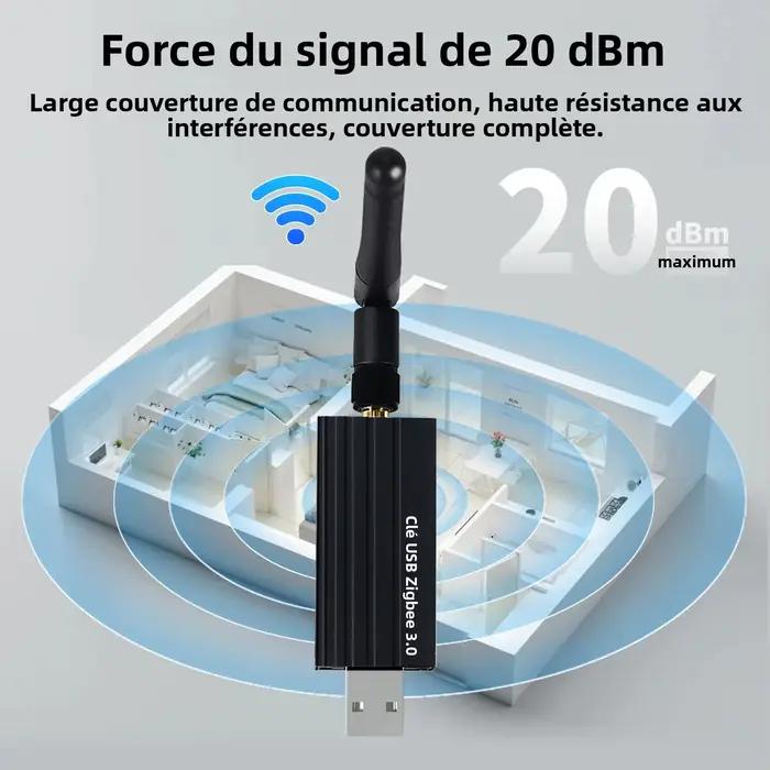 Haozee Zigbee 3.0 USB Dongle Plus Stick universel