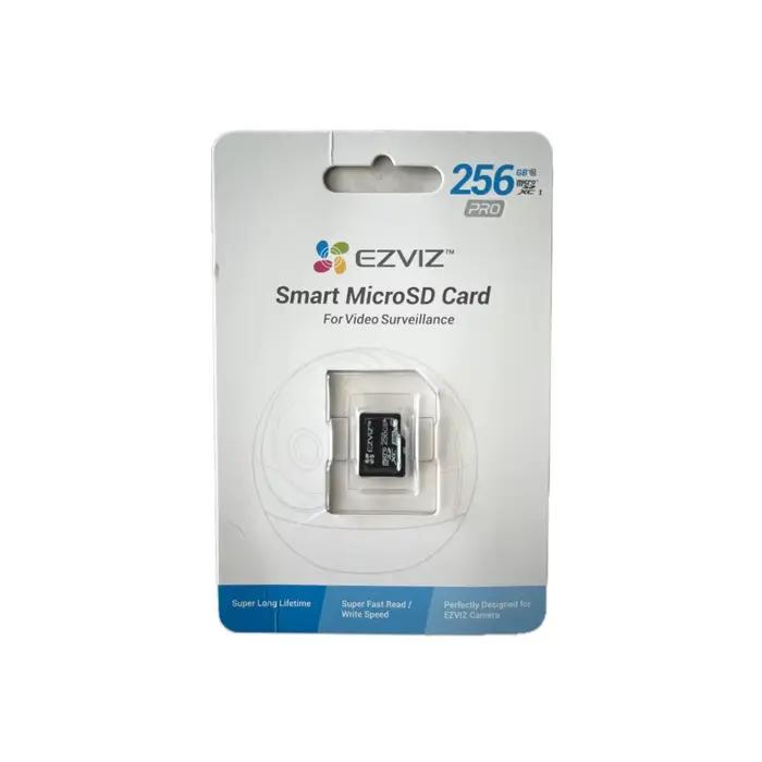 EZVIZ 32GB 64GB 128GB 256GB 512GB classe 10 haute vitesse lecture écriture carte MicroSD TF pour caméra de sécurité Hikvision