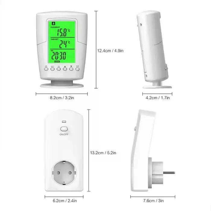 ThermoandreWireless-Prise de contrôle de température LCD