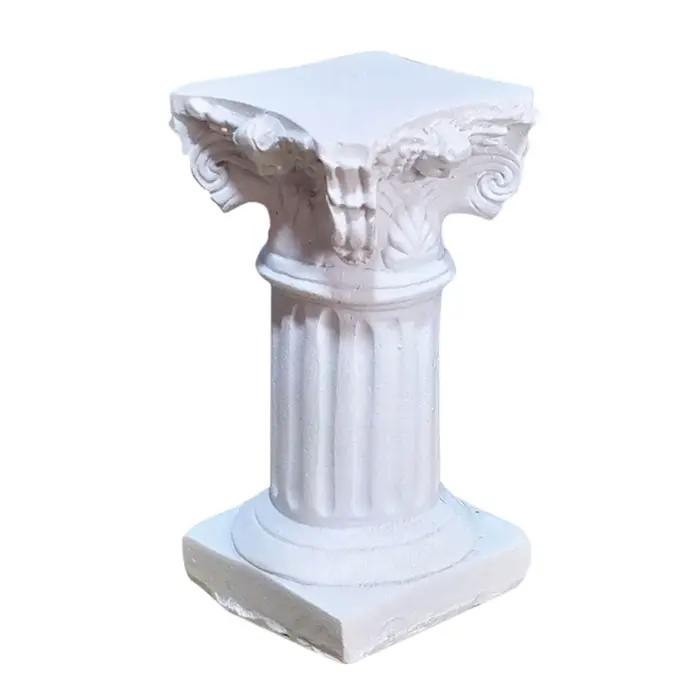 Miniature de modèle de colonne romaine pour la mise en page de paysage de table de sable