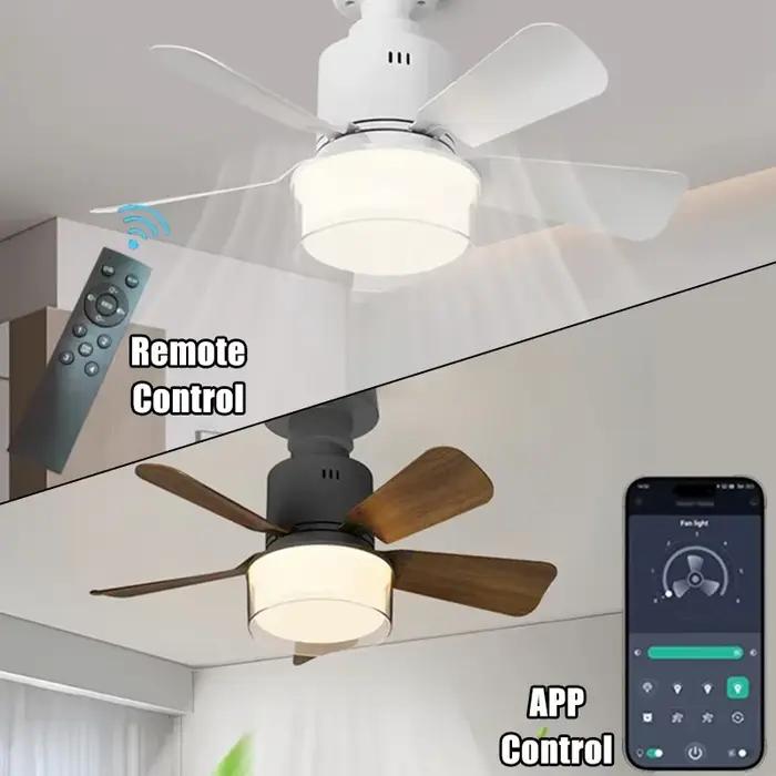 Ventilateur de plafond à prise avec lumière