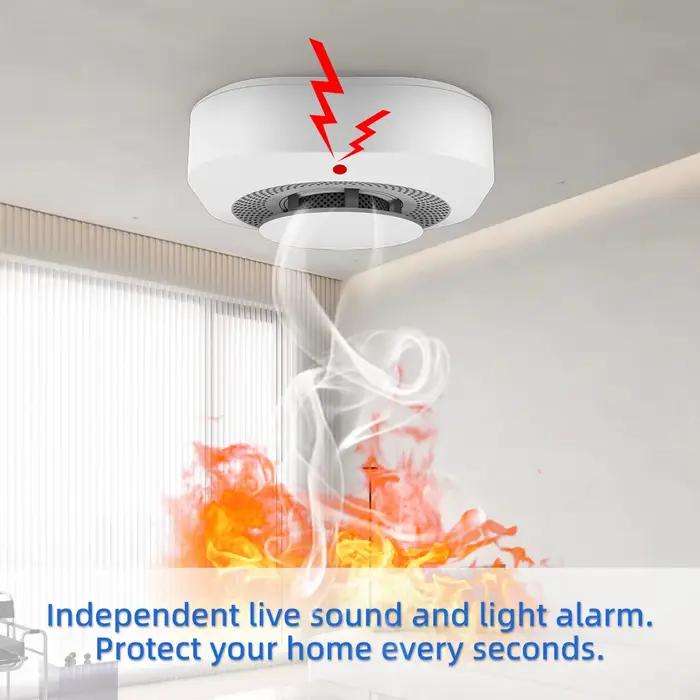 Détecteur de fumée autonome pour la protection incendie