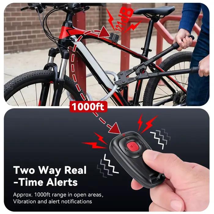 Extractme Alarme bidirectionnelle pour moto et vélo