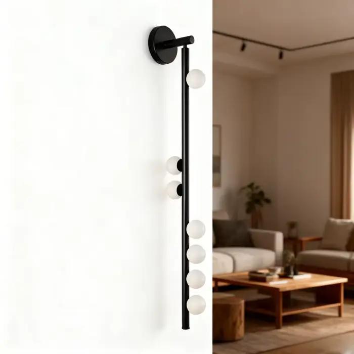 Designer hôtel Clubhouse Villa salon TV mur fond applique murale nordique entrée chambre tête de lit lumière LED