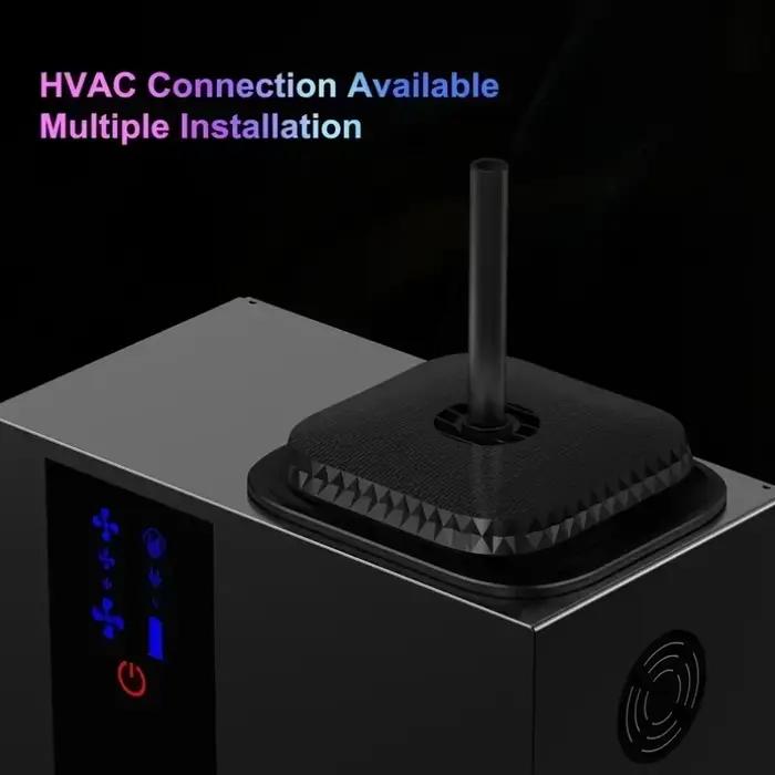 Diffuseur d'arômes professionnel 900m³ Bluetooth/WiFi pour diffusion d'huiles essentielles sans eau, usage professionnel et domicile, adapté pour salon de beauté, hôtel, club, centre commercial et maison