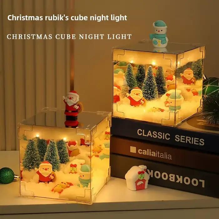 Lumière de noël LED, décorations d'éclairage pour chambre à coucher