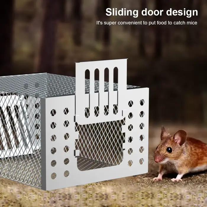 Piège à rats humain avec porte à double ouverture à sens unique