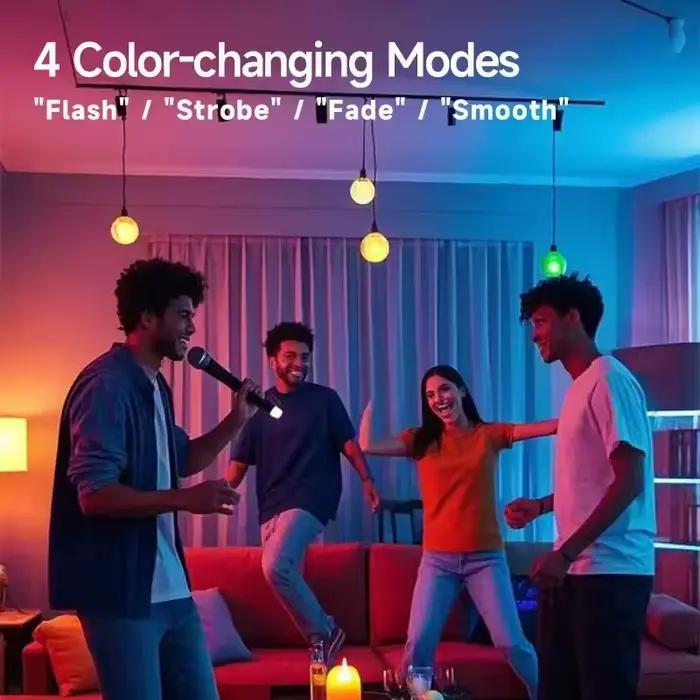 Ampoule Led Rechargeable couleur rvb