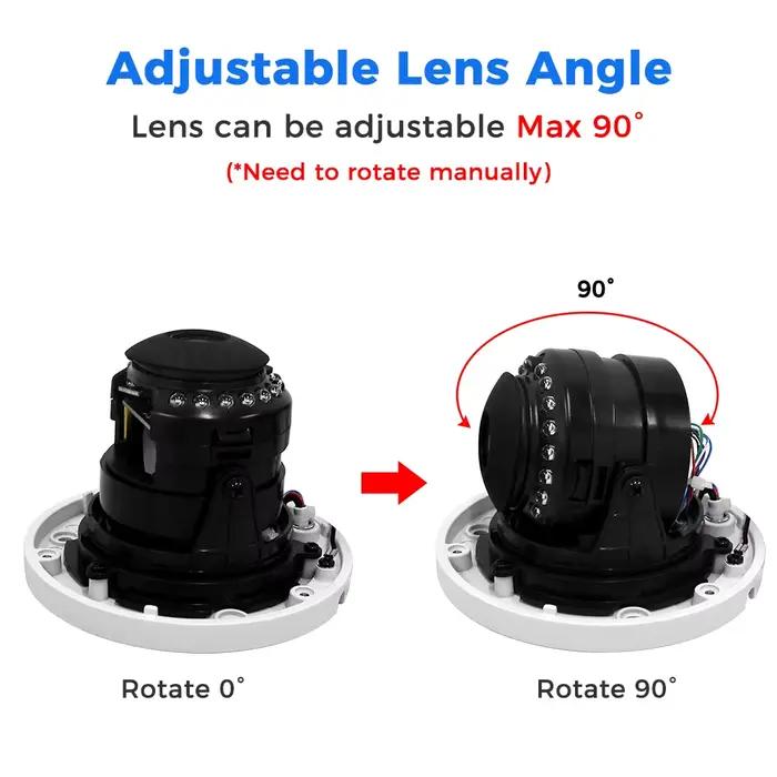 Hiseeu – caméra IP dôme POE 5MP