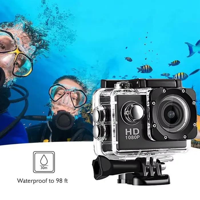 Caméra étanche Full HD 1080P 2.0 pouces caméscope sport DV Go voiture Cam Pro Mini
