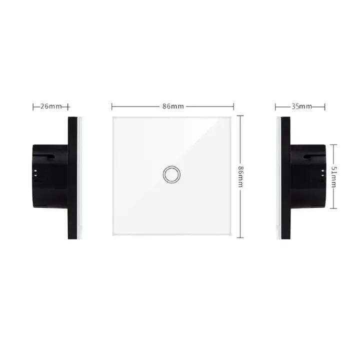 Interrupteur tactile ue AC100-240V