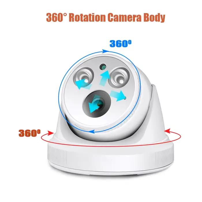 5MP 3MP dôme POE H.265 1080P CCTV caméra IP ONVIF détection de visage pour système POE NVR Surveillance de sécurité intérieure XMEYE