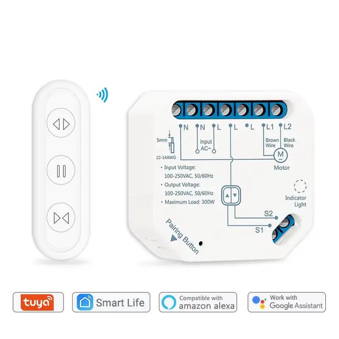 Module de commutateur de volet roulant pour rideau WiFi