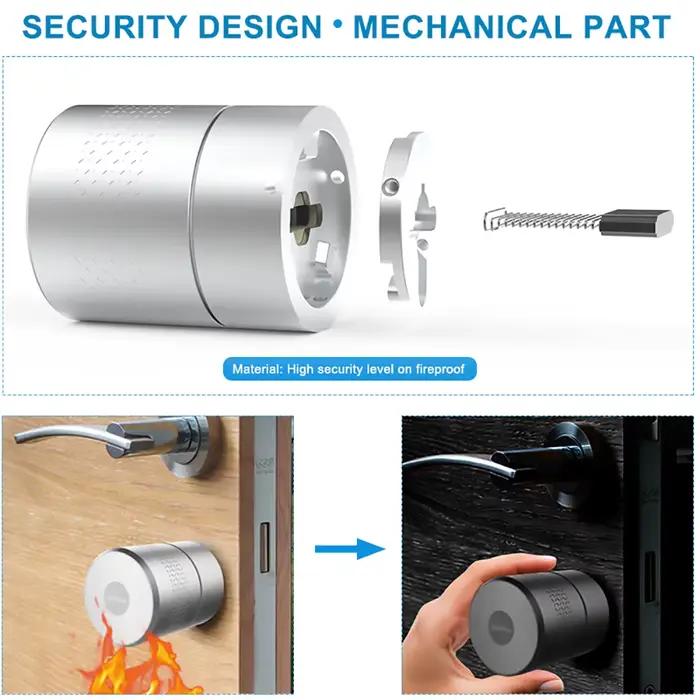 Wehere serrure de porte intelligente Style Nuki pas changer cylindre