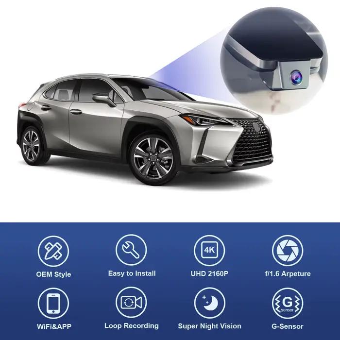 Caméra de tableau de bord OEM Fitcamx 4K pour Lexus UX (ZA10) 2019-2026