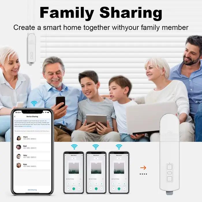 Moteur de rideau électrique intelligent Zigbee DIY pour stores, volets et stores enrouleurs, compatible Tuya, Alexa, Google Home, Alice