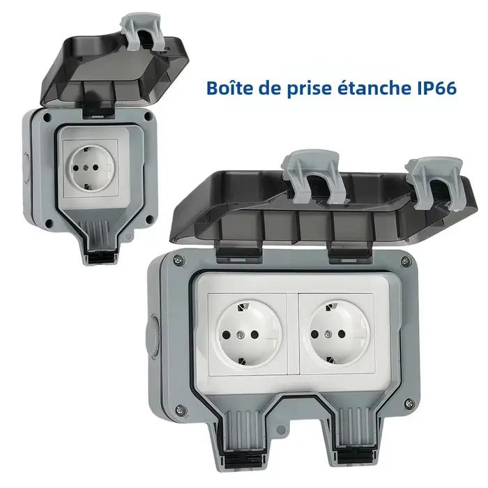 Prise extérieure étanche