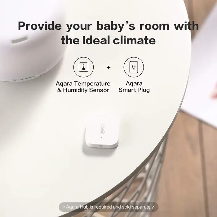 Aqara capteur de température intelligent pression d'air humidité environnement contrôle