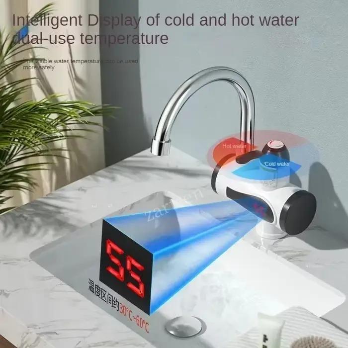 3000W électrique cuisine chauffe-eau robinet instantané