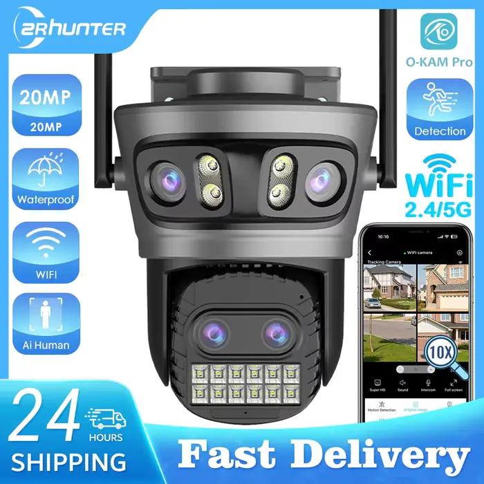 Caméra Wifi d'extérieur 20MP