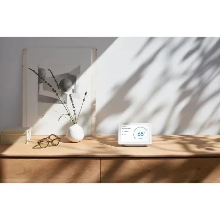 Contrôleur de maison intelligente Google Nest Hub avec Google Assistant et haut-parleurs Bluetooth pour une maison connectée et une vie numérique simplifiée
