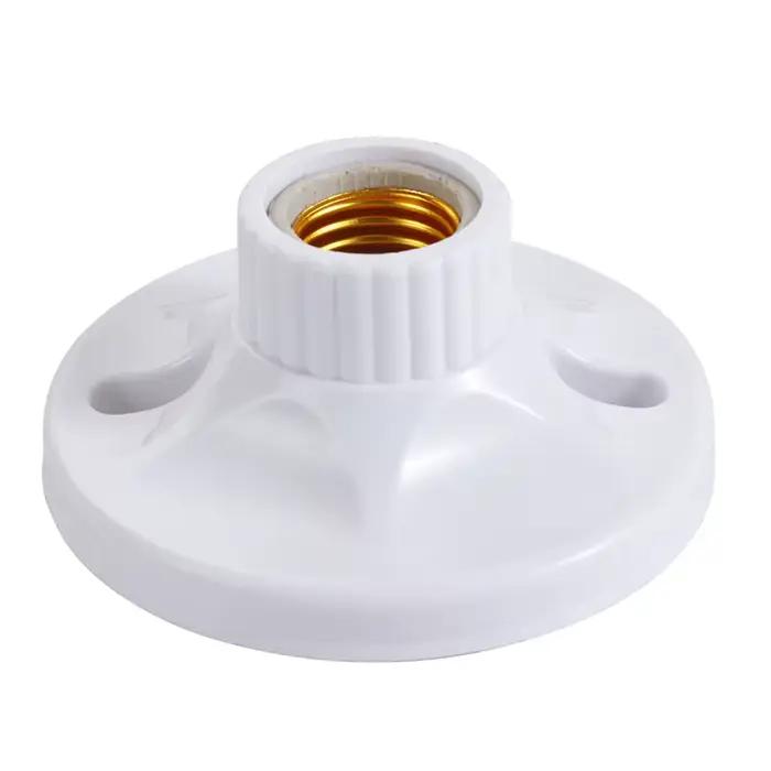 Base d'ampoule LED montée en surface avec vis