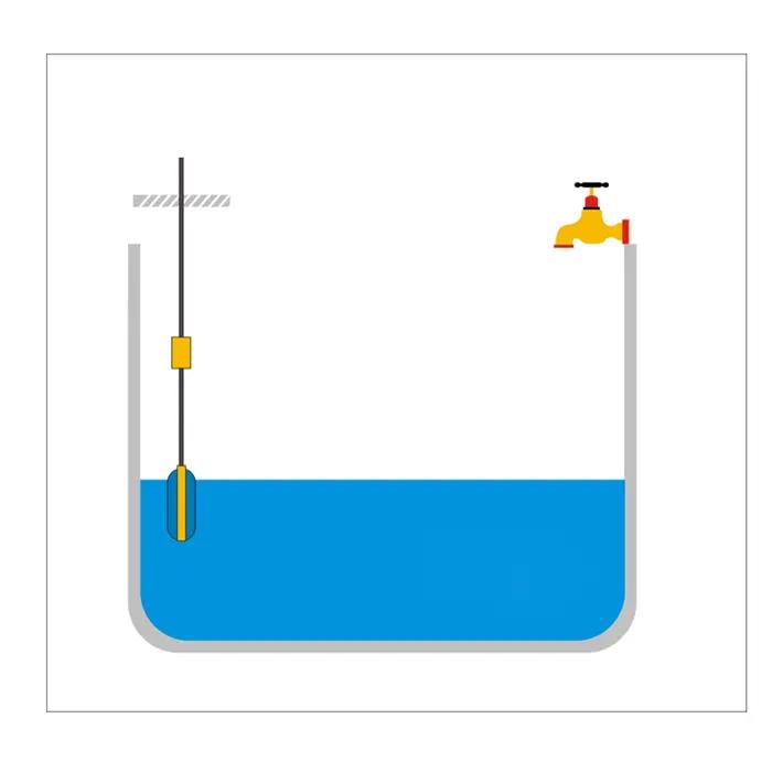 Capteur de niveau à flotteur anti-débordement pour piscine toit incendie surveillance eau protection maison sécurité confort installation facile
