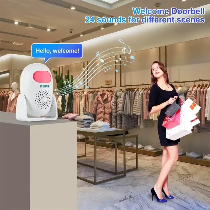 KERUI M120 détecteur de mouvement intelligent alarme PIR infrarouge antivol