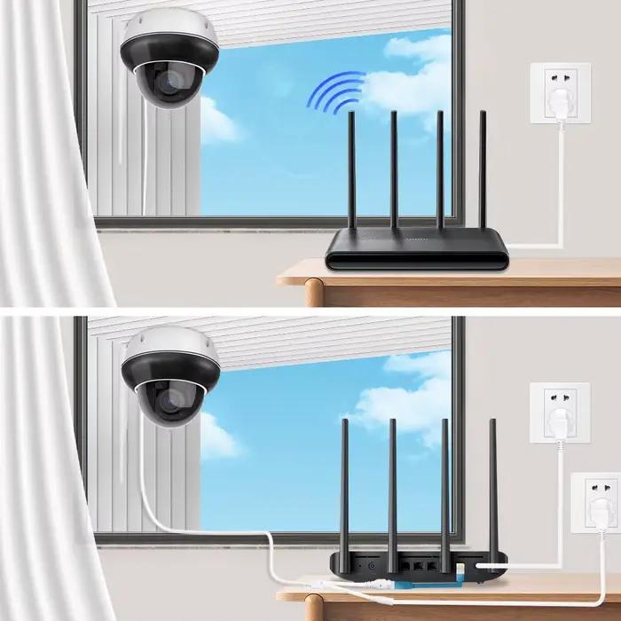 Caméra dôme PTZ suivi humanoïde 4K 8MP HD WiFi