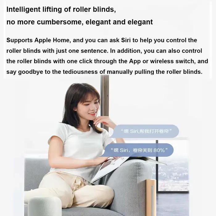 Moteur de rideau intelligent Aqara TA Zigbee