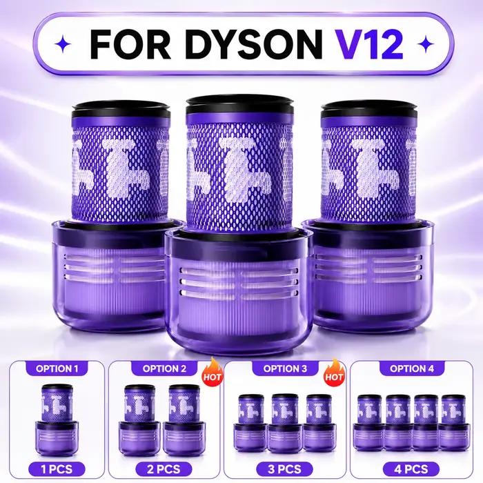 Filtre compatible pour Dyson V12 Detect Slim Absolute
