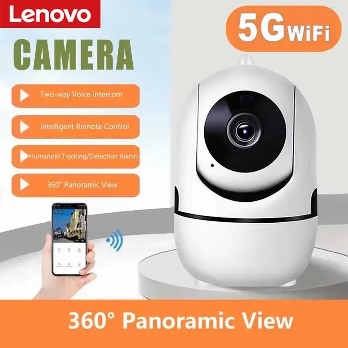 Caméra IP WiFi Miniature Intelligente Lenovo avec Suivi Automatique 1080P